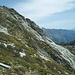 Cresta Sud-Est del Pizzo d'Orgnana (Panoramica dal versante Sud)
