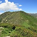 La cresta fra il Monte Croce e la Massa del Turlo.