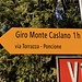 rund um den Monte Caslano führt nun mein Weg
