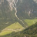 Tiefblick zum Ahornboden