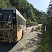 Ausgespuckt vom Postauto bei Calfreisen, Abzw.