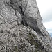Die untere, kürzere Leiter