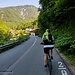 Hier zweigt die Panoramastrasse von der Landesstraße ab