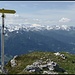 Tuxer Alpen und Tuxer Kamm mit Hohem Riffler, Gefrorene Wand Spitzen und Olperer