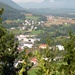 Aussicht von der Dreifaltigkeitskirche - Lavamünd mit Drau-Kraftwerk