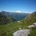 Panorama da Alpe Scaredi 1842 mt.