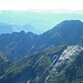 Panorama dal Cimone di Straolgio: zoom Lidesch & Torrione.