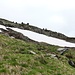 The first snowfield, which could be seen already from Alpe Motta.