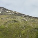 Cimalmotta - view from Alpe Motta.<br />During my ascent, I passed the snowfield on the right hand side in the picture.