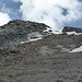 View back during the descent.