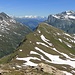 View to Schiahorn from Cima dei Rossi P.2678.