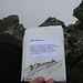 Piz Vial (3168,4m): Das Gipfelbuch - der Berg scheint demnach nur mässig besucht zu sein. 