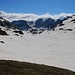 Die auf zirka 2200m Höhe gelegene Plaun la Greina (Greinaebene) zeigte sich noch tief winterlich - und das Ende Juni 2019!