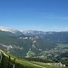 Blick in den Berchtesgadener Kessel von der Bergstation der Krautkaserbahn 