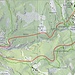 Meine Wanderung am 14. Juli 2009<br /><br />(Der Abstieg über die Sgruscia bis Pian Pönn ist schwierig.) 