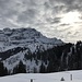 Die westlichen Gipfel vom Les-Diablerets-Massiv sind sichtbar