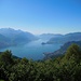 Aufstieg zum Monte Grona,<br />Blick auf den Comer See