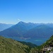 Unterwegs zum Monte Bregagno,<br />Block zum Monte Legnone, dem höchsten Berg am Comer See