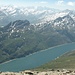 The southern half of Lago di Lei - view from the summit of Piz della Palù.