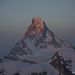 Matterhorn im ersten Licht