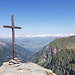 Gipfelkreuz von 2012, Blick ins Lugnez