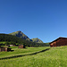 Alpidylle oberhalb Tschiertschen, mit Chlein und Gross Gürgaletsch