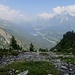 verso l'Alpe d'Arbeola : panorama su San Bernardino