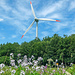 Windturbine near Höfen