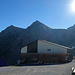 die Bergstation bei der Douglass Hütte, es ist noch nicht viel los um diese Zeit.