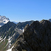 Blick zum südlichen Schafgafall und der Drusenfluh