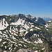 Panorama von der Sulzfluh bis zum Lünersee