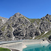 Blick von der Douglas Hütte hinauf zum Nord und Süd Schafgafall