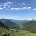 vor dem Steilanstieg - wunderschöner Ausblick zu hohen Bernern, dem Brienzergrat und der Schratteflue