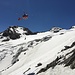 Intervento di soccorso di Air Zermatt, alla base del Col de la Gouille.