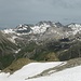 View during the descent from the summit of Piz da las Coluonnas.