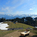 Ausblick zum Dornbirner First und den Damülser Bergen