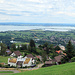 Blick oberhalb Walzenhausen zum Bodensee