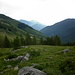 Panoramica sulla vallata e maltempo in arrivo.