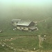L'Alp Durnam immersa nella nebbia.