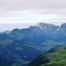 Blick zum Säntis und Wildhuser Schafberg
