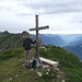 auch Chris geniesst die Aussicht