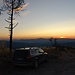 Gardunha (1.227 m) bei Sonnenuntergang ...