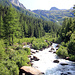 Les hautes eaux de la Laggina. 