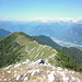 Panorama Loccia di Peve: la bella e panoramica cresta percorsa dal Monte Alom.