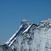 Das Matterhorn 4478m hinter dem Weisshorn Ost-Grat 