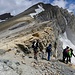 Aussstieg des Klettersteiges Schölljoch