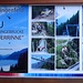 Information about the 84 m long suspension bridge we just crossed.