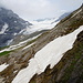 über diesen Weg geht es zum Hüfigletscher, direkt hinter der Hüfihütte
