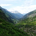 Blick hinunter ins Tal