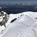 Im Abstieg vom Mont Blanc (via Bosses-Grat) - Immer wieder erfordern schmale und abschüssige Stellen erhöhte Aufmerksamkeit.